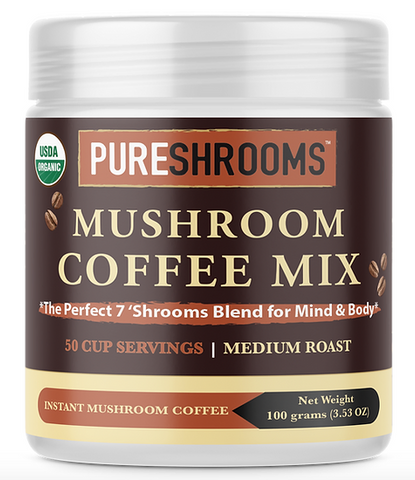 PureShrooms Perfect 7 Mushroom Coffee Mix