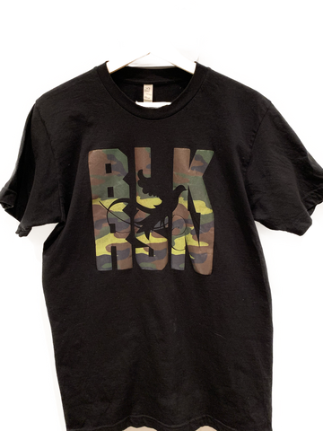 BLK RSN Men's Camo T