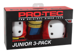 Pro-Tec Junior 3-Pack Pad Set