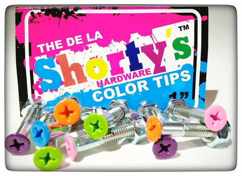 Shortys Hardware Color tips 1" - The Bad Brain